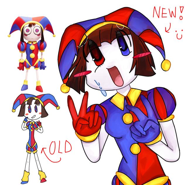 Redraw of Pomni!!! (tadc)