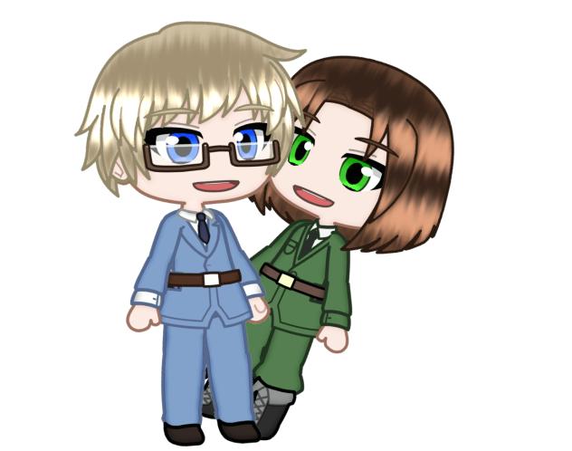 Estonia and Lithuania