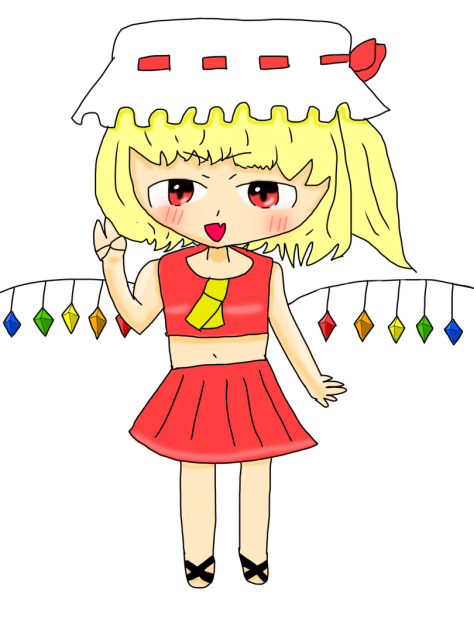 夏っぽいフランちゃん！（なはず）