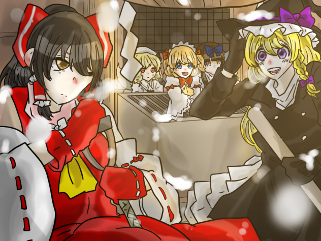 参拝客はまだ来ない