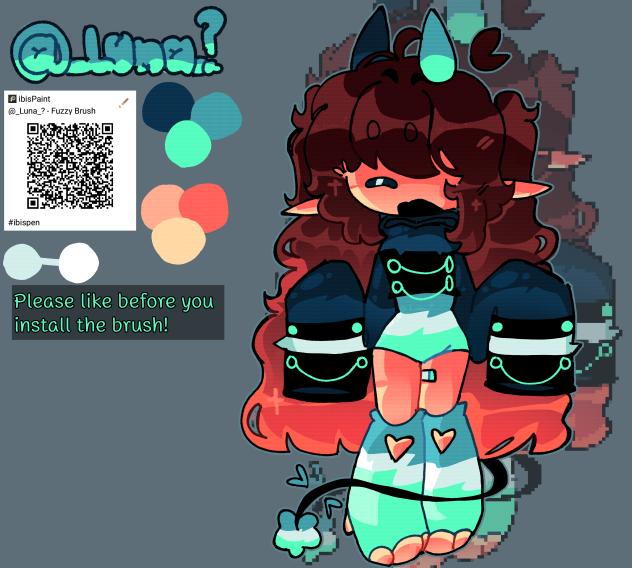 🩵- Luna - Magma Remake- Brushy💙