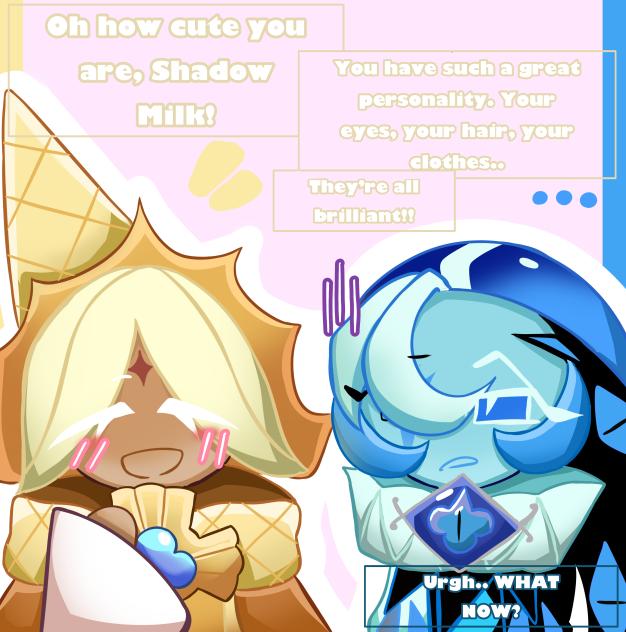 Pure Vanillo and Shadow Milk ✨✨✨✨