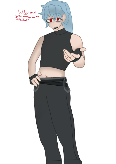 why are you looking at me like that