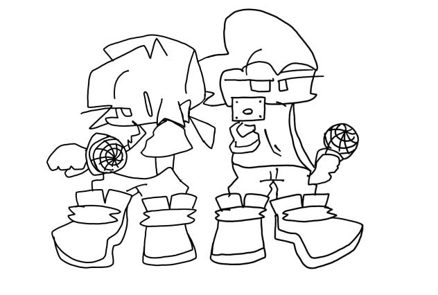 線画