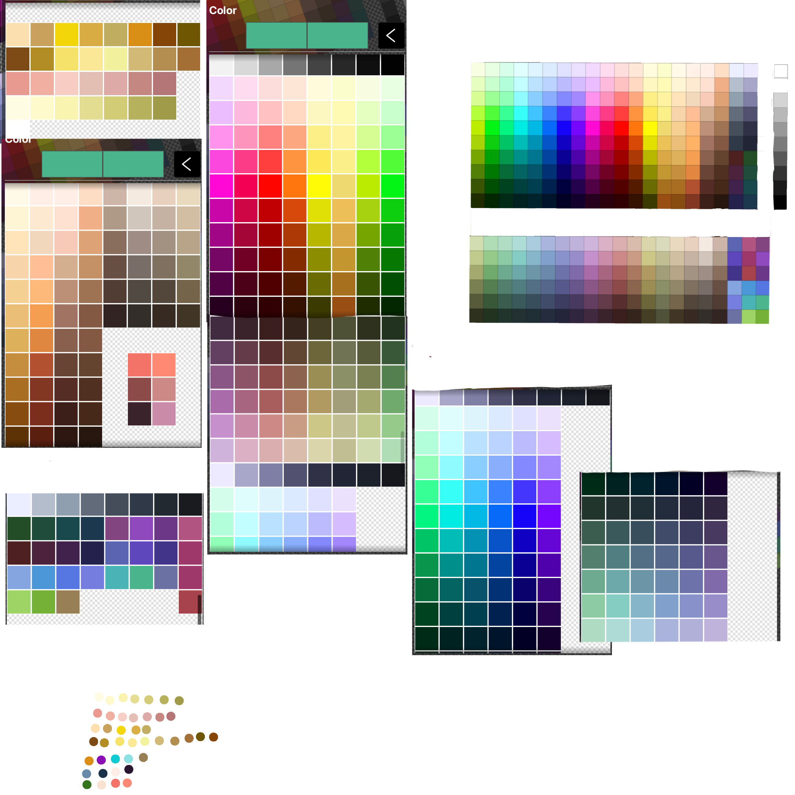 Color palette - ibisPaint