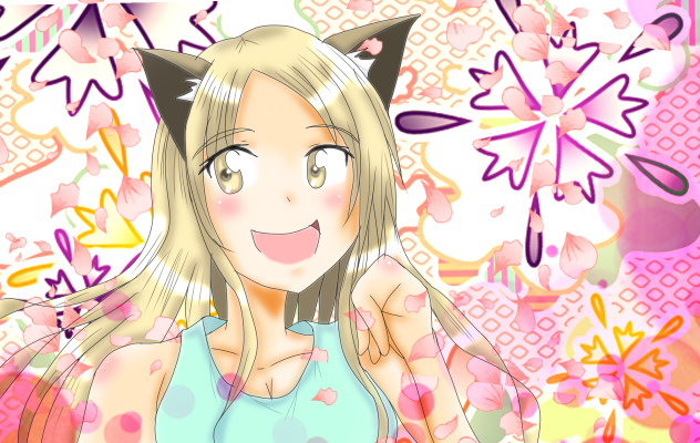 家の猫を