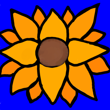 Uneven sunflower