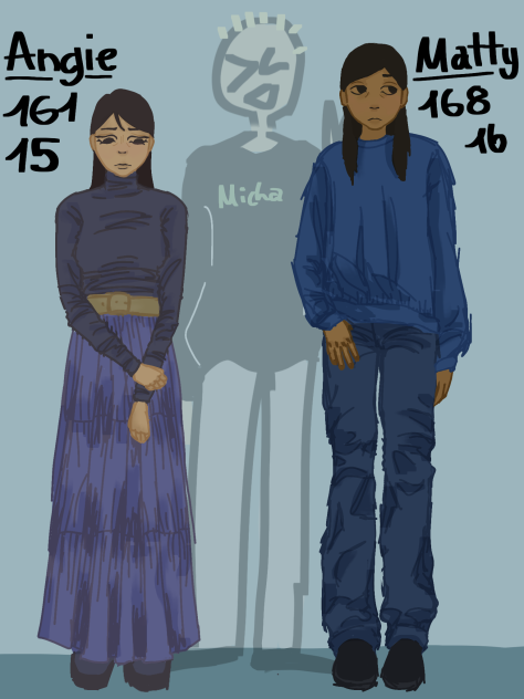 Angie n Matty (+badly drawn Micha)