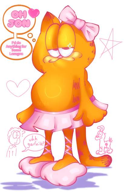 pretty garfeild💗🎀