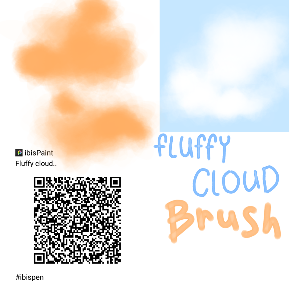 FLUFFY CLOUD BRUSH! - ibisPaint