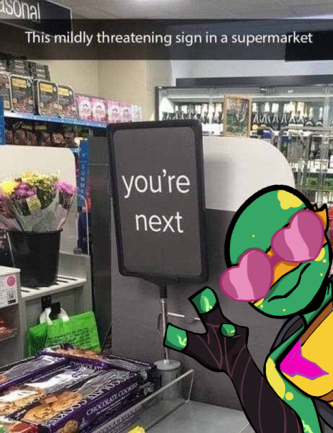 you're next - Mikey probably