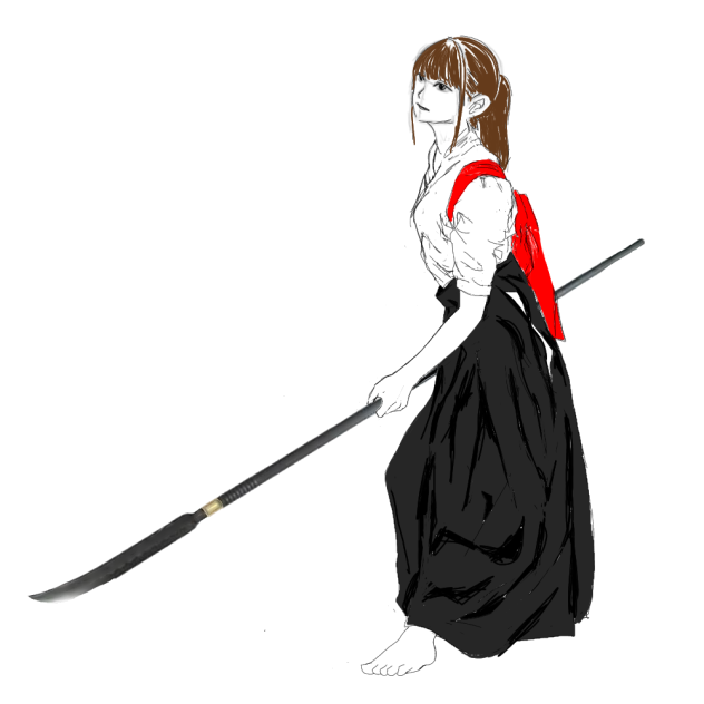 薙刀女子