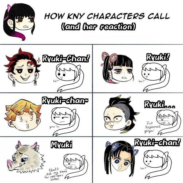 ✨️How the kamaboko squad call ryuki✨️