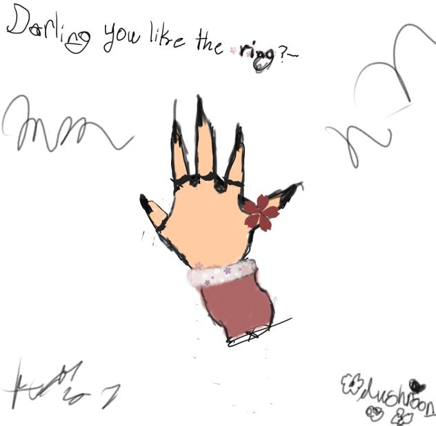 the floral Ring - ibisPaint