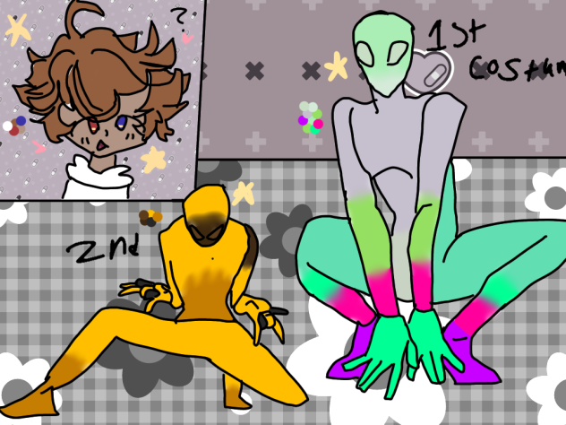 Spike doodles