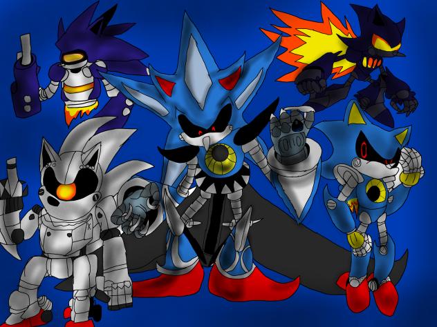 All metal sonic version