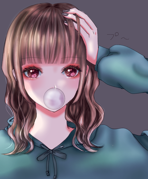 風船ガム Ibispaint