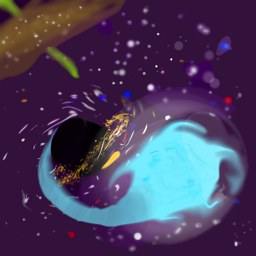 青色超巨星とブラックホール