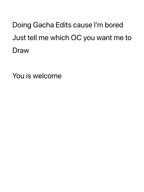 Just comment