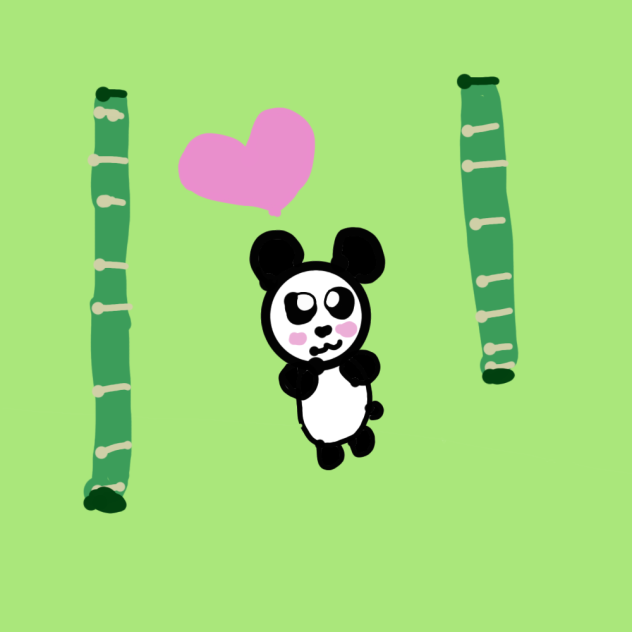Cute panda