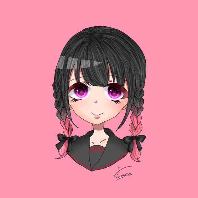 三つ編みちゃん