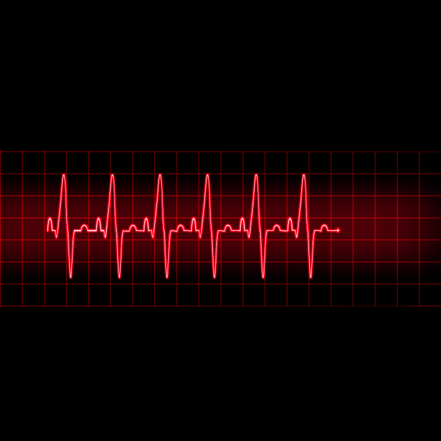 Heart beat (ECG) effect (background)