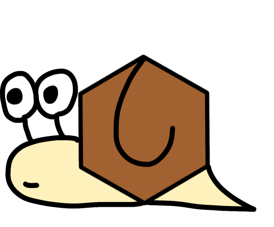 正六角形つむり