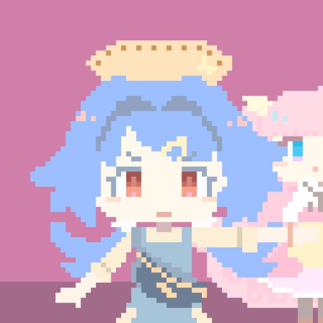 ヒカルドット絵アニメーション