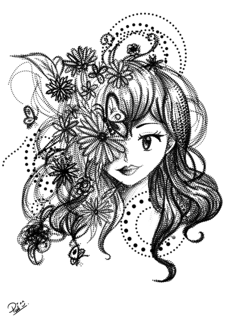 Flower girl.