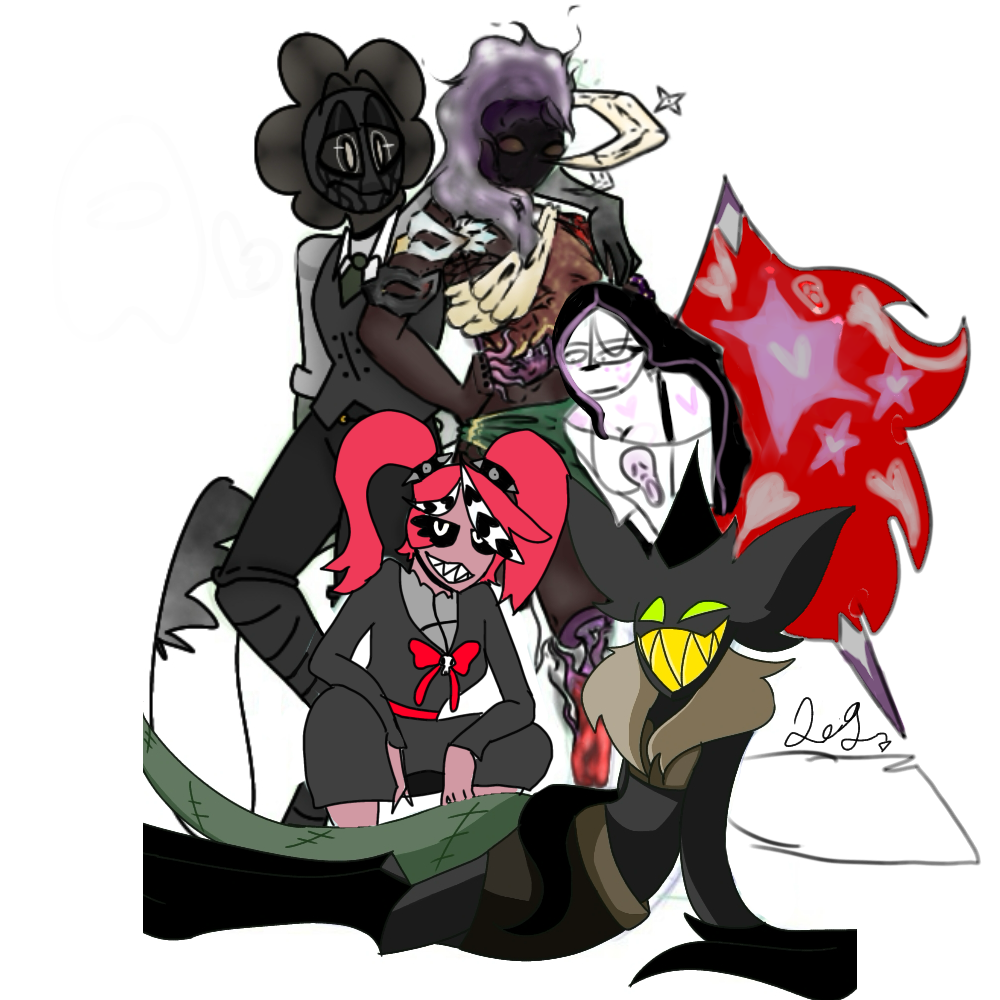 hazbin hotel collab with mia perdomo - ibisPaint