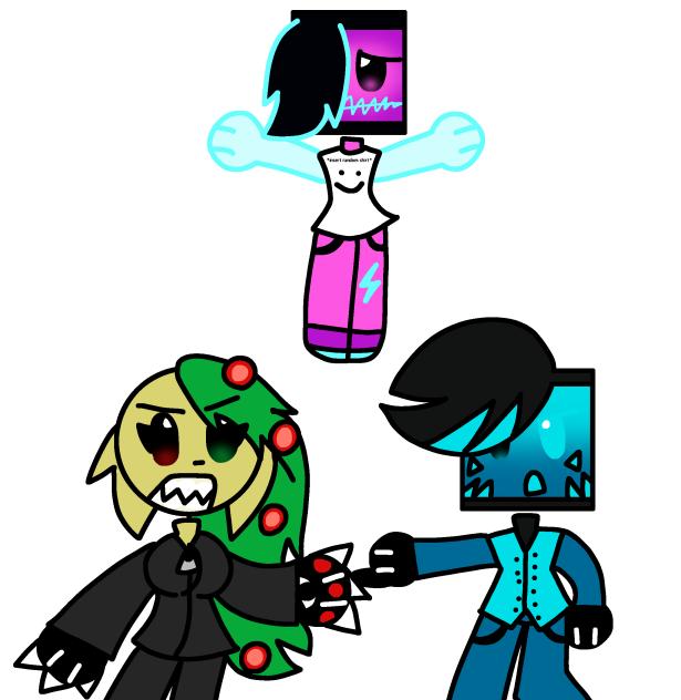 i just got to home and drew this