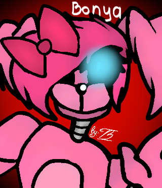 SpeedPaint. Bonya the Bunny (FNaE)