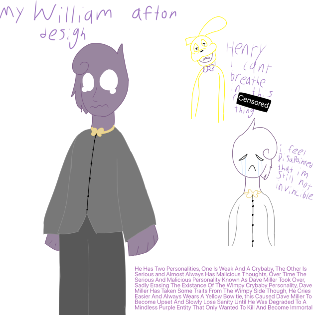 My William Afton Design