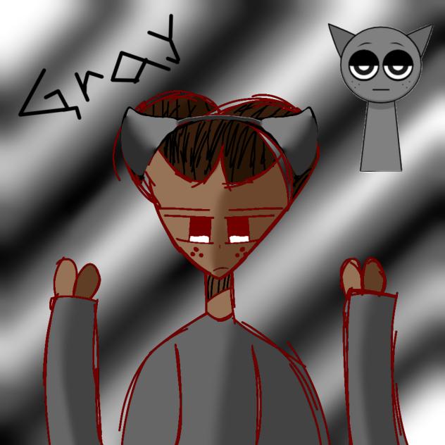 Gray From Incredibox Sprunki As A Human