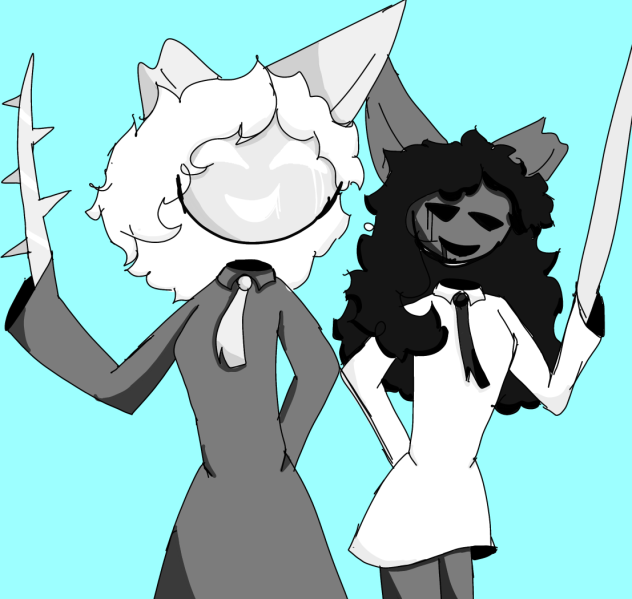 Sis whith a nather sis