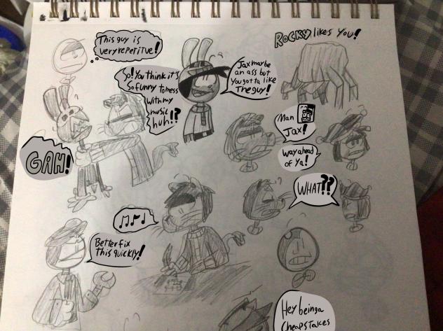 Leo doodles