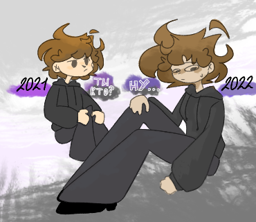 2021 VS 2022 - ibisPaint