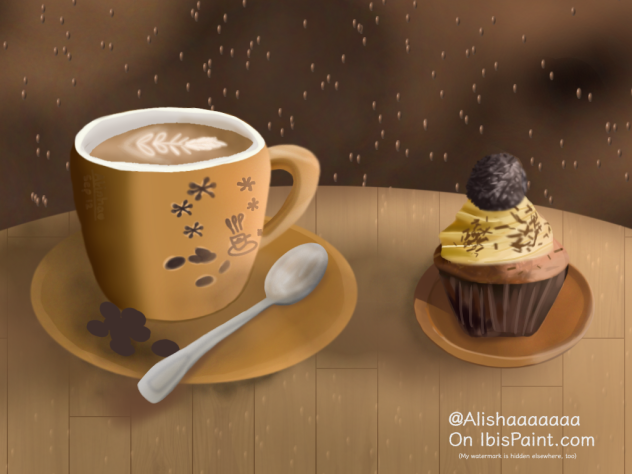 Coffee And Cupcakes - ibisPaint