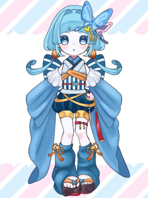 蝶×和服