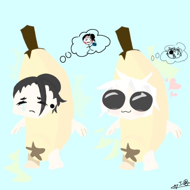 go-jo and g-eto 🍌