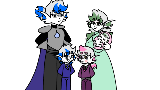 Chris's family portrait