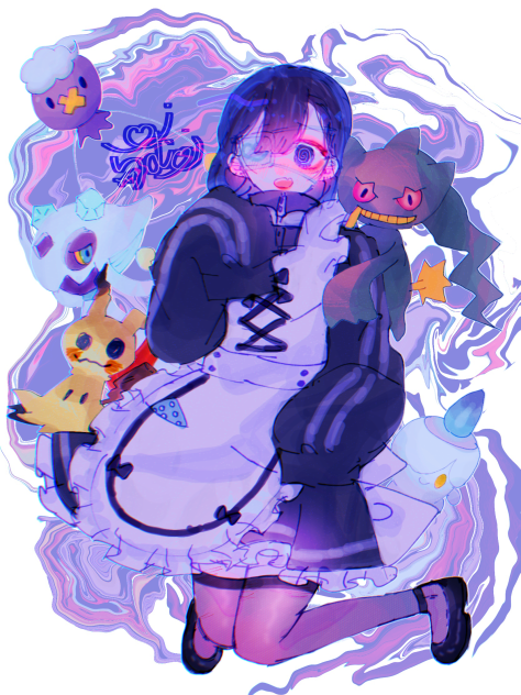 ジャージメイドちゃんとポケモン - ibisPaint