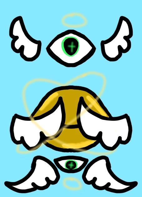 Biblically accurate angel go flying.