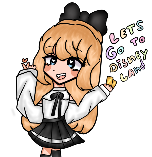 lets go to Disney Land - ibisPaint