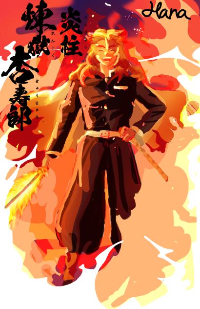 Kyojuro Rengoku🔥 (It did not take 11hrs)