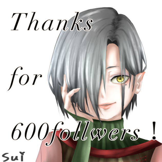 Thanks for 600follwers!