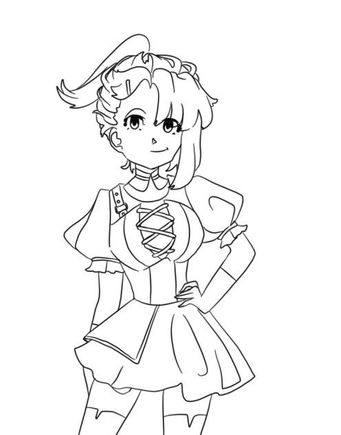 Colouring page