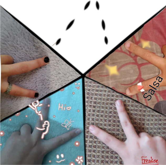 HAND STAR COLLAB - ibisPaint