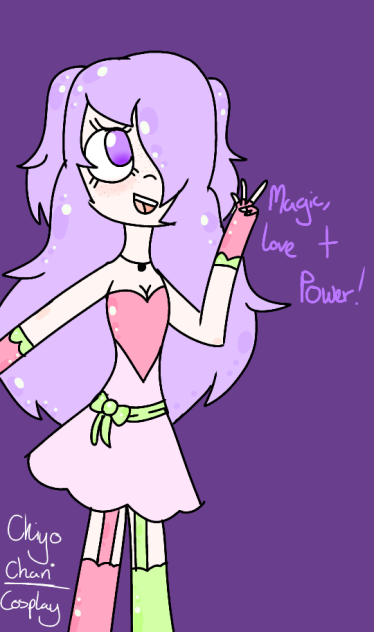 💜Magic girl Cosplay_ Chiyo chan💜
