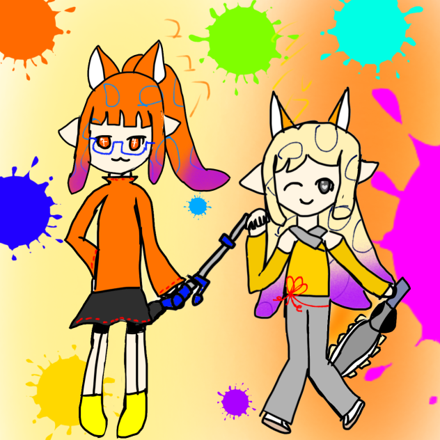 イカガール風